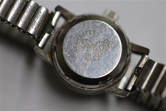 Four ladys Omega watches and a ladys Zenith watch.